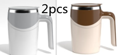 Automatic Self Stirring Coffee Mug with Stainless Steel Liner