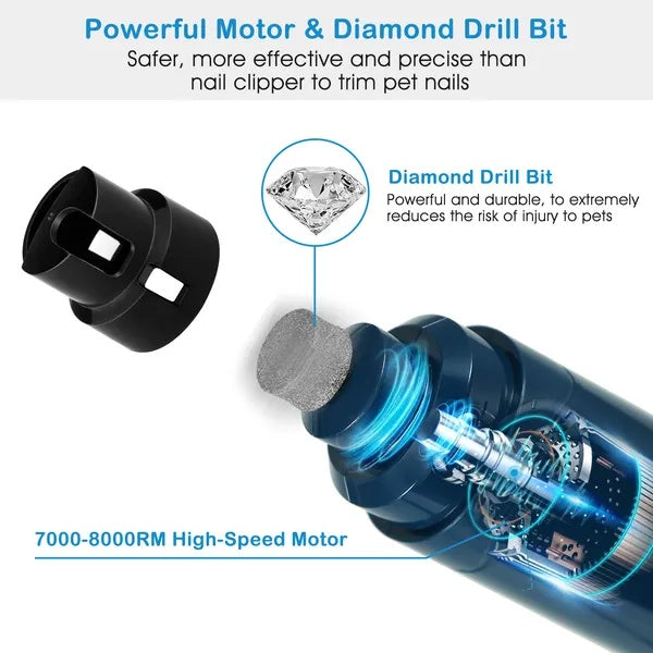 rechargeable dog nail grinder