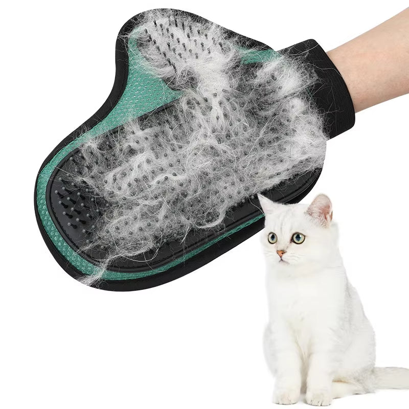 Silicone Pet Grooming Glove for Dogs and Cats