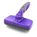 self cleaning deshedding brush