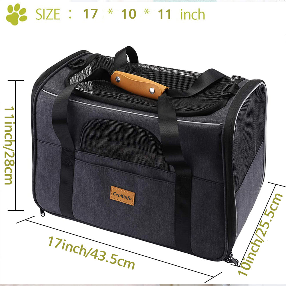foldable soft pet carrier bag