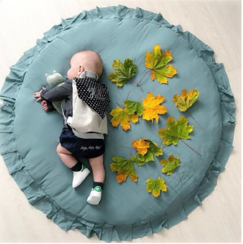 round cotton baby play mat