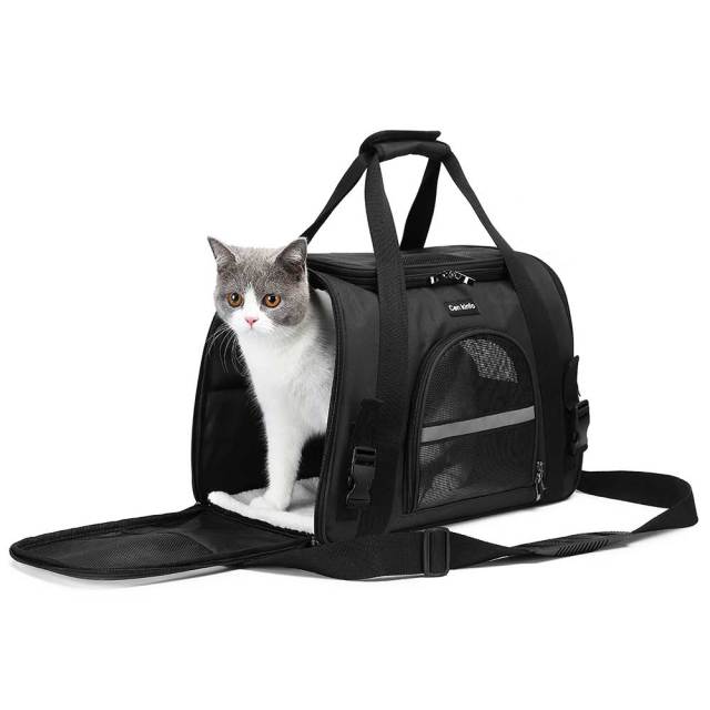 foldable soft pet carrier bag