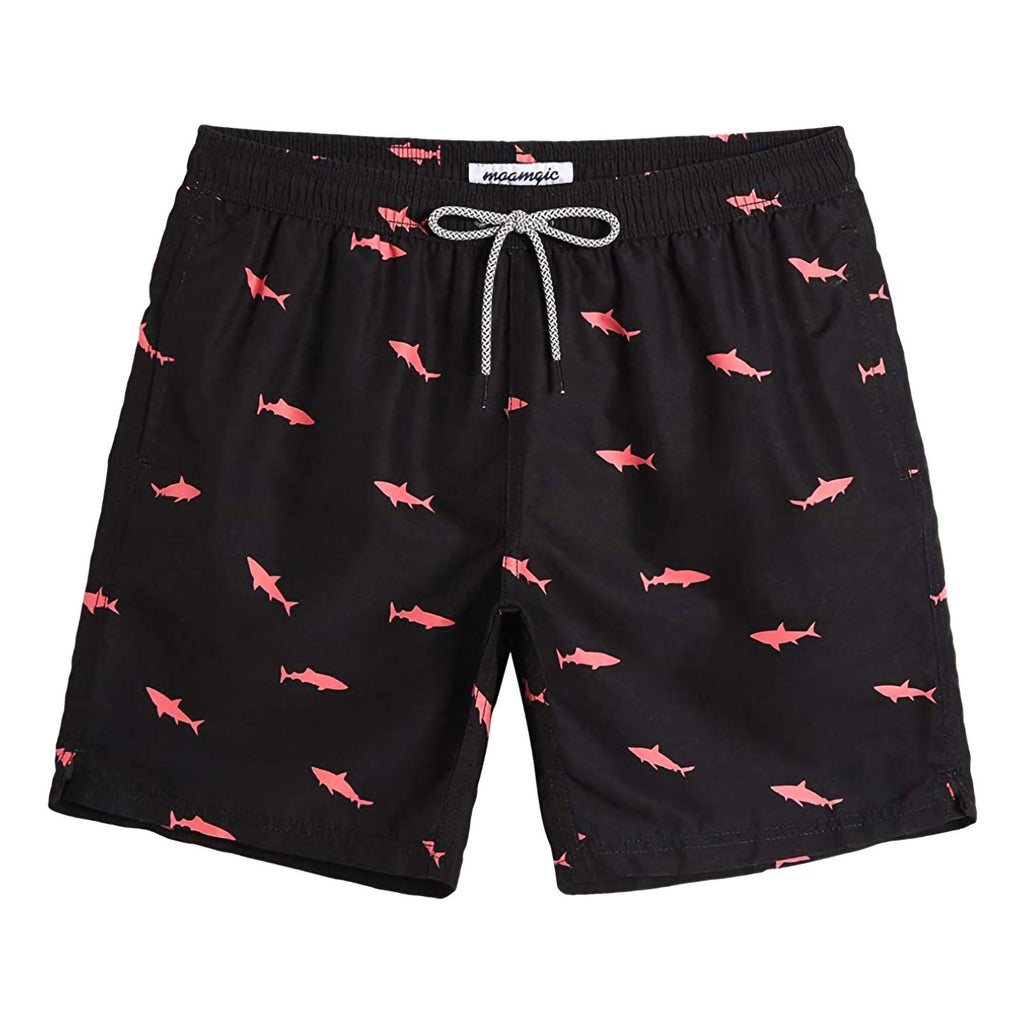 Mens Printed Beach Shorts Casual Summer Style