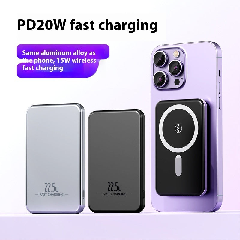 Slim Magnetic Wireless Power Bank