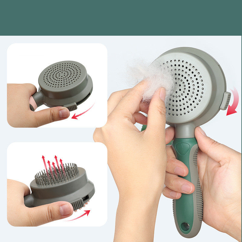 double sided pet grooming brush