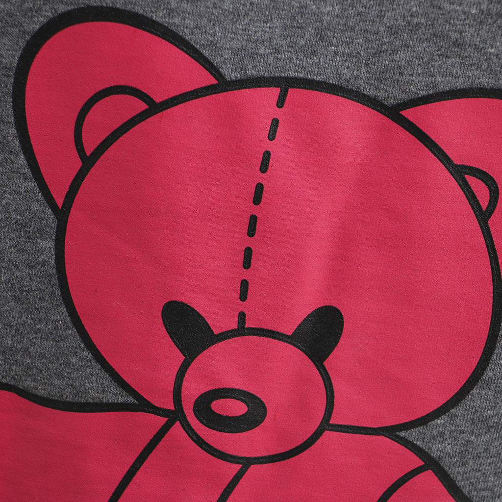 oversized bear print t-shirt