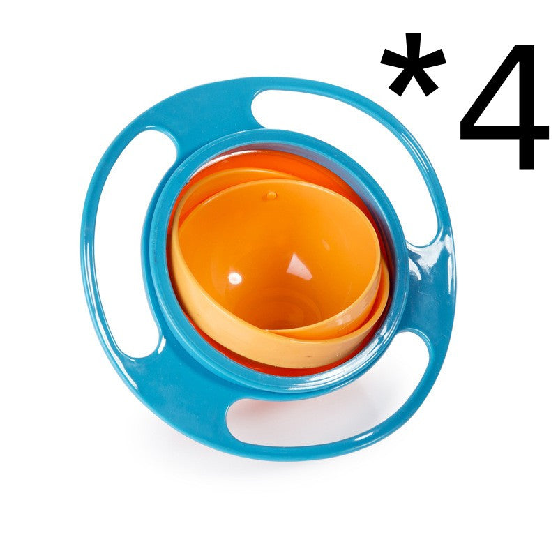 360 Rotating Toddler Snack Bowl