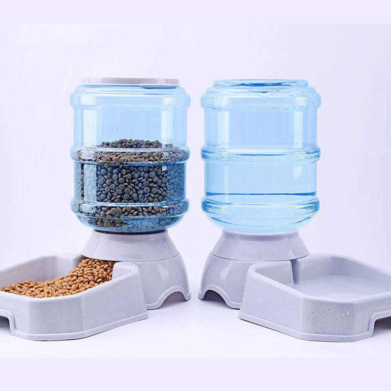 Pet Water Fountain for Cats and Dogs Grey