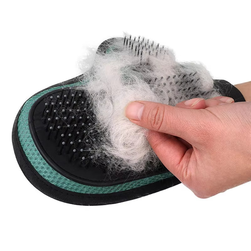Silicone Pet Grooming Glove for Dogs and Cats
